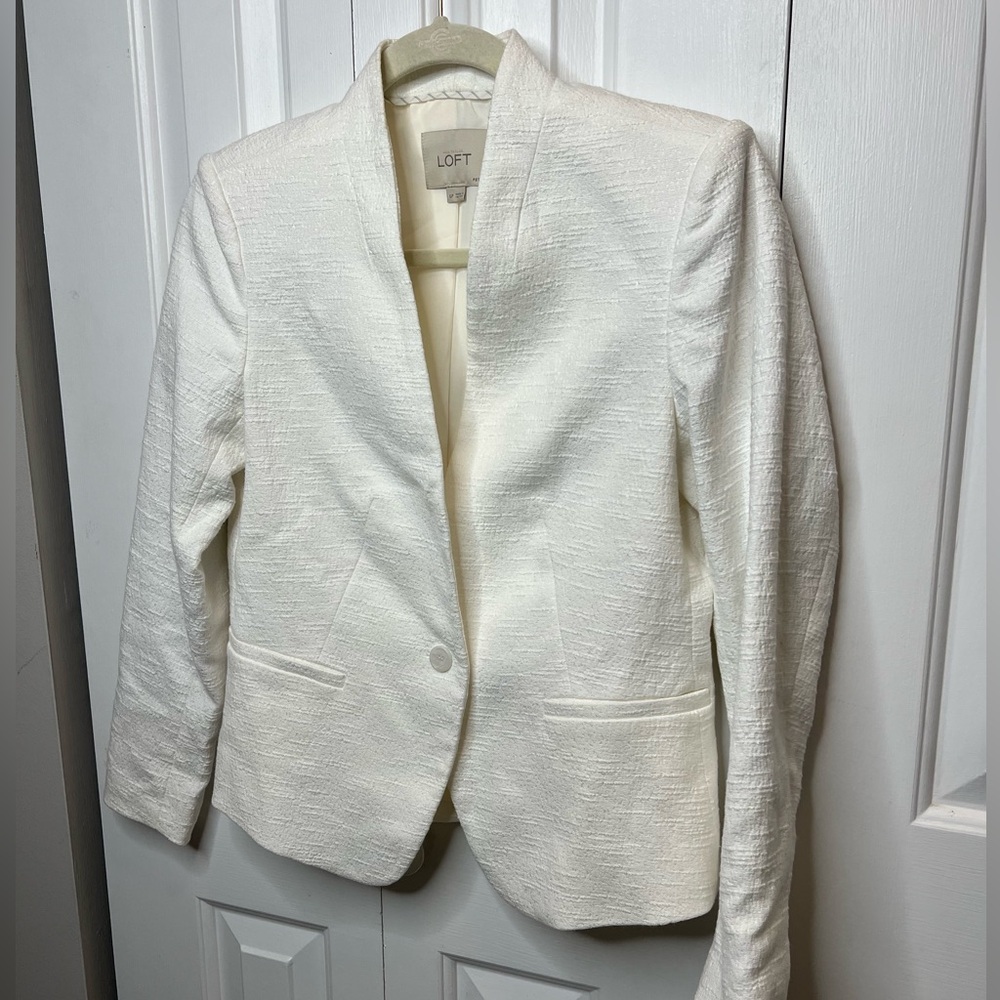 Loft Petites Single Button Blazer - image 3